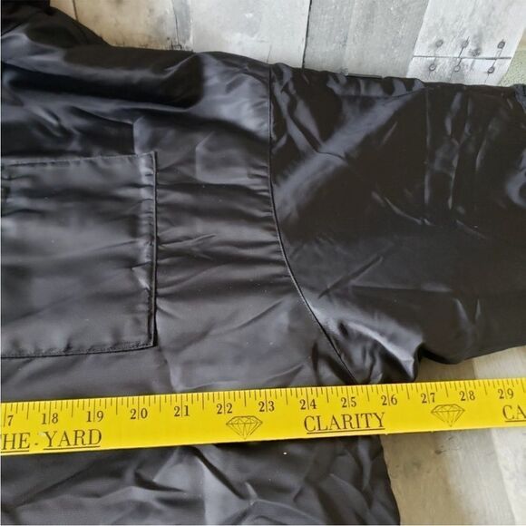 VHNY Reversible Windbreaker Jacket - Black size Small NWT - Picture 8 of 9